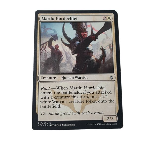 Magic The Gathering Mardu Hordechief 4X 2014 Wizards Of The Coast 17/269 Human - Picture 2 of 3